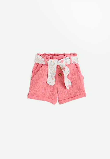 Bébé-Short enfant en gaze de coton anaelle
