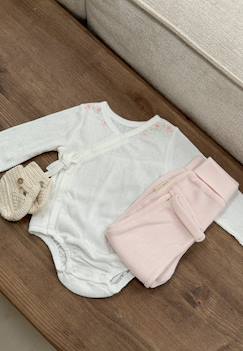 -Ensemble body bébé et pantalon en pointelle badian