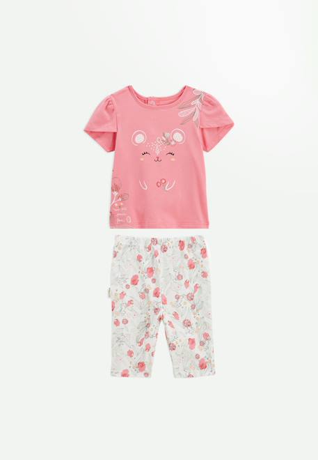 Pyjama court enfant 2 pièces anaelle  - vertbaudet enfant