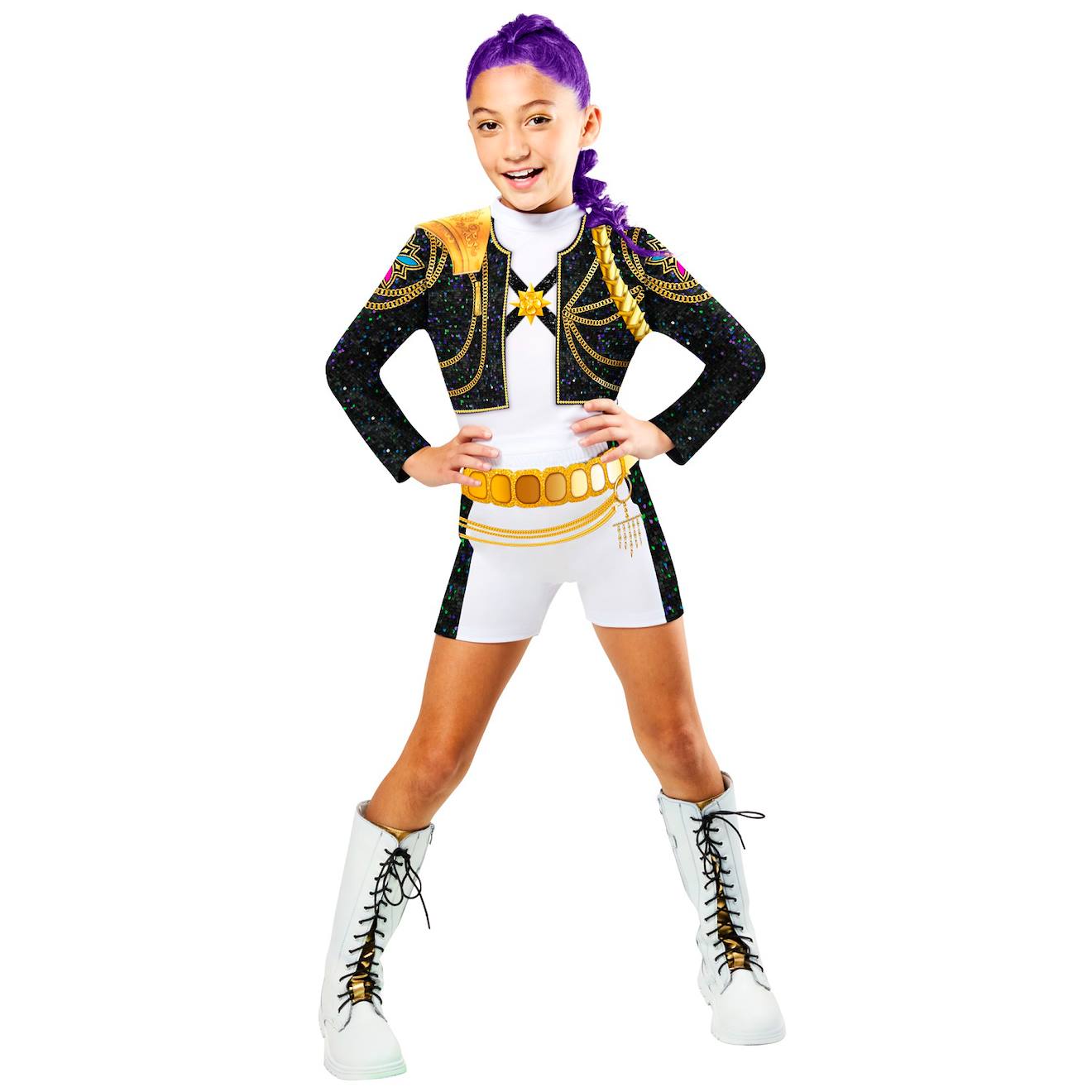 Déguisement Rumi Gold Kpop Enfant Noir