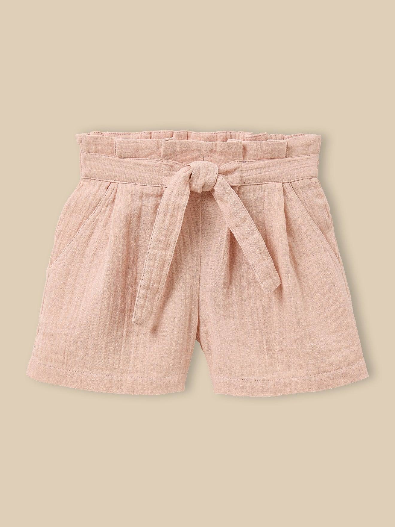 Short en gaze de coton - collection junior nude