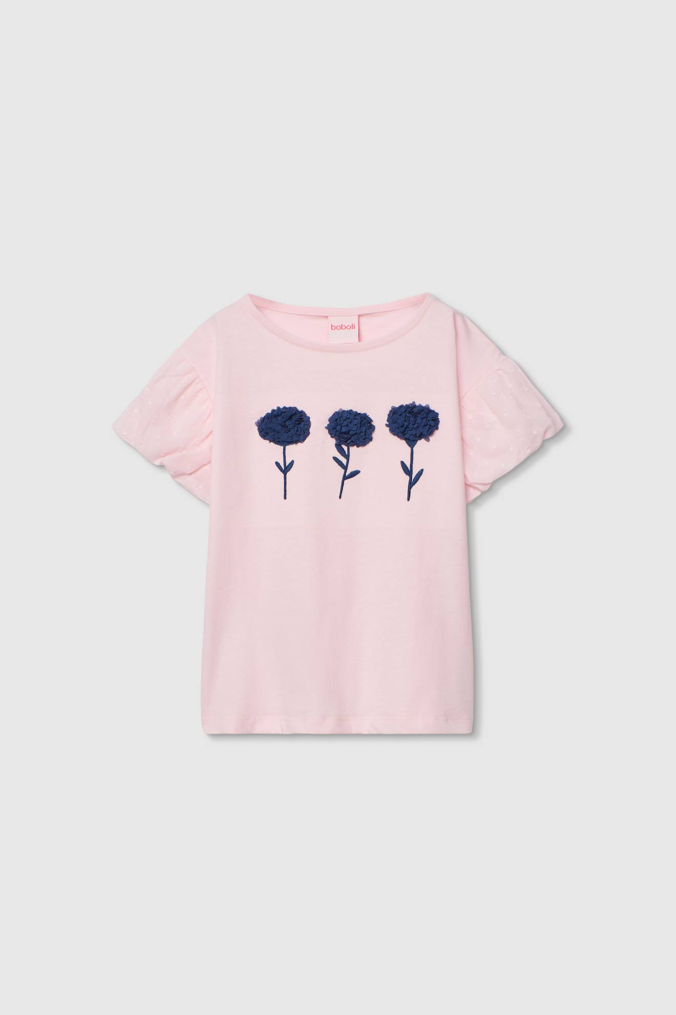 T-shirt Fille Coton Rose 18 €