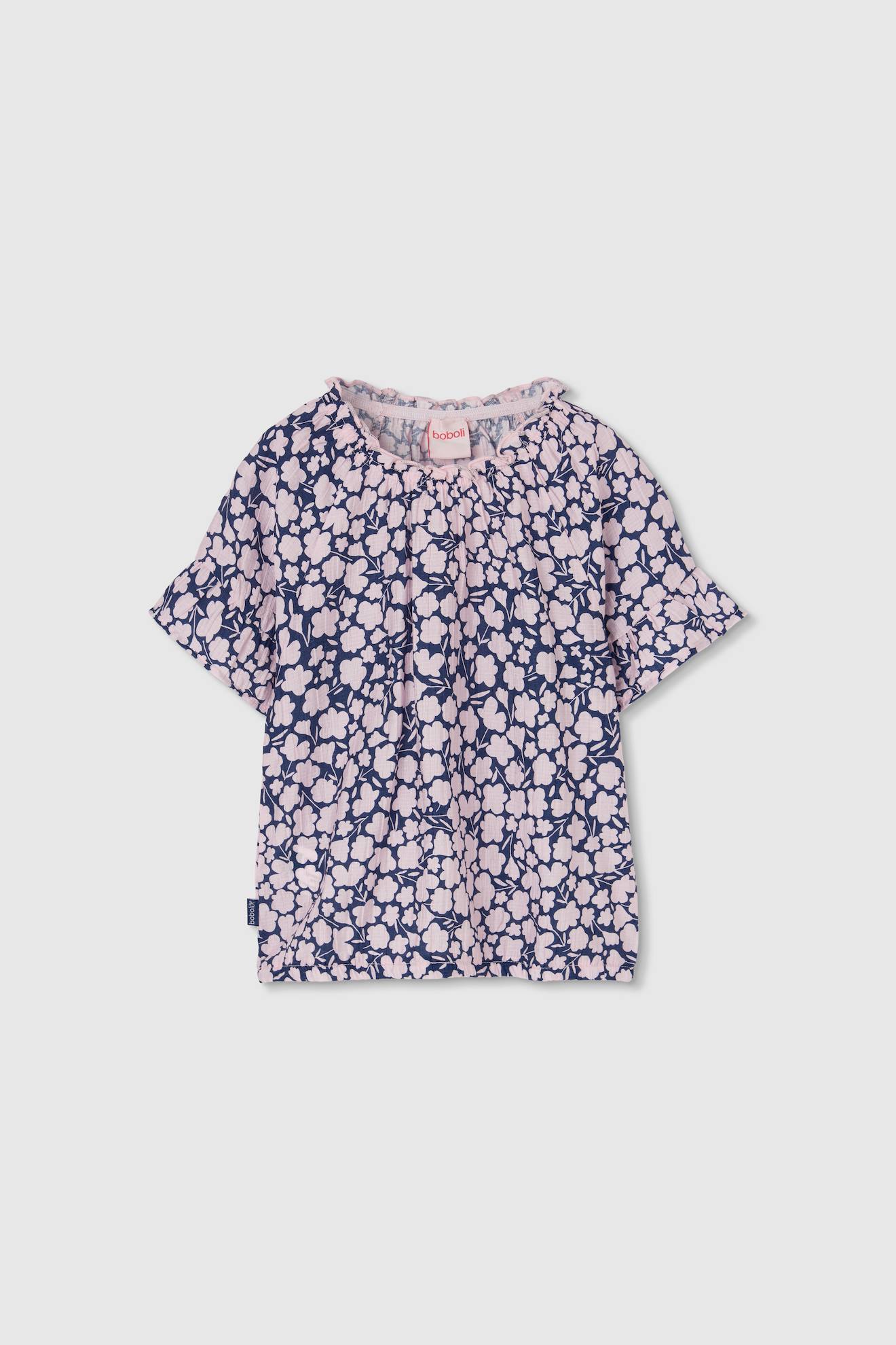 Blouse Fille Imprim Fleurs Multicolore 18 €