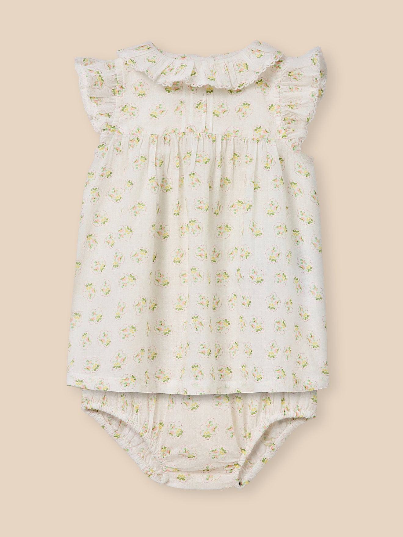 Robe + bloomer romantica bébé imprimé romantic