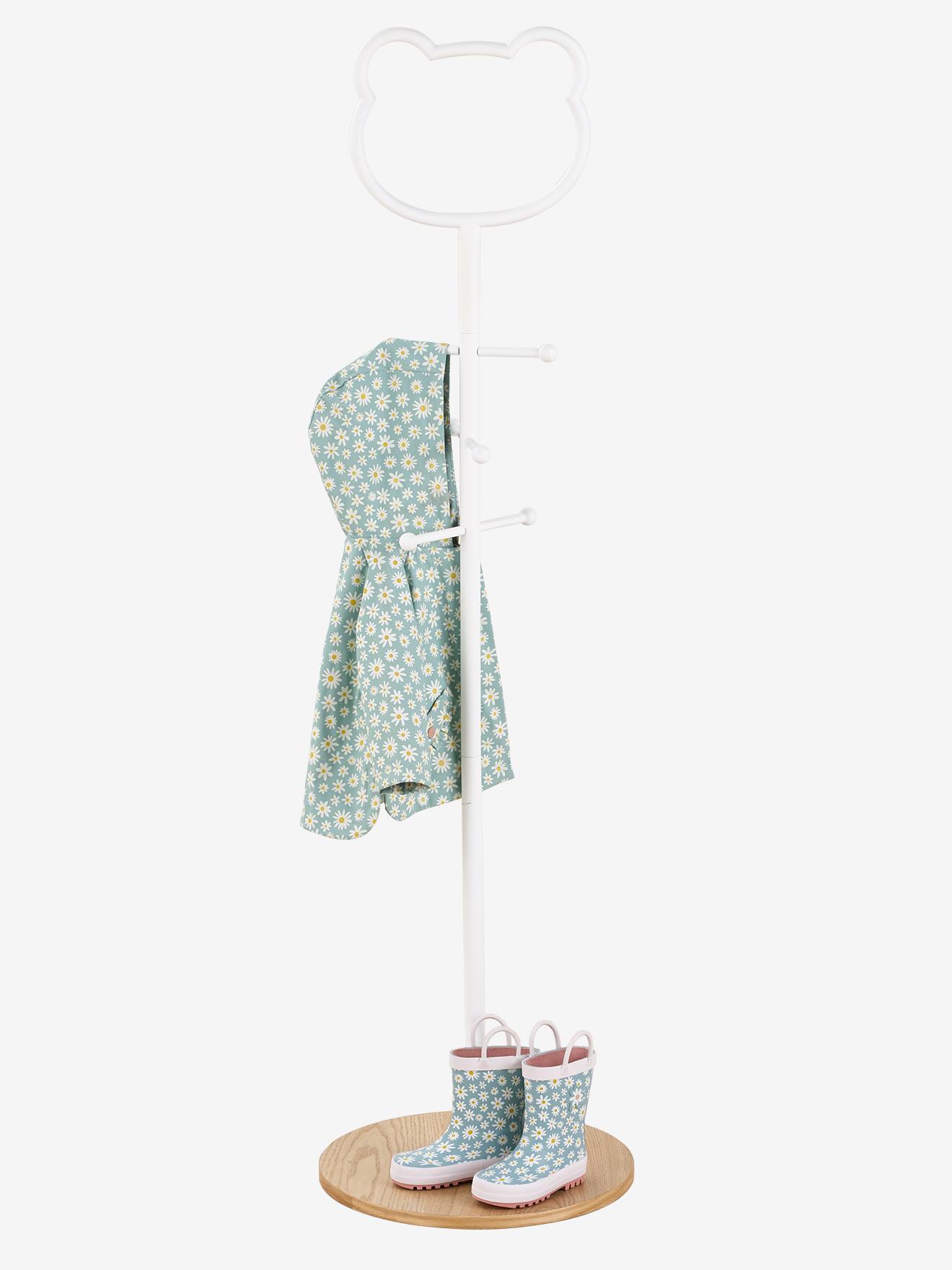 Porte-manteau enfant métal Ourson blanc (Vertbaudet) - Image 2