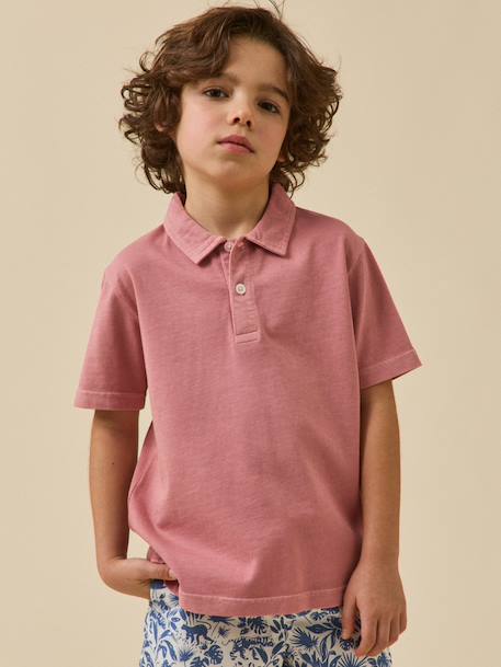 Polo garçon - coton biologique  - vertbaudet enfant