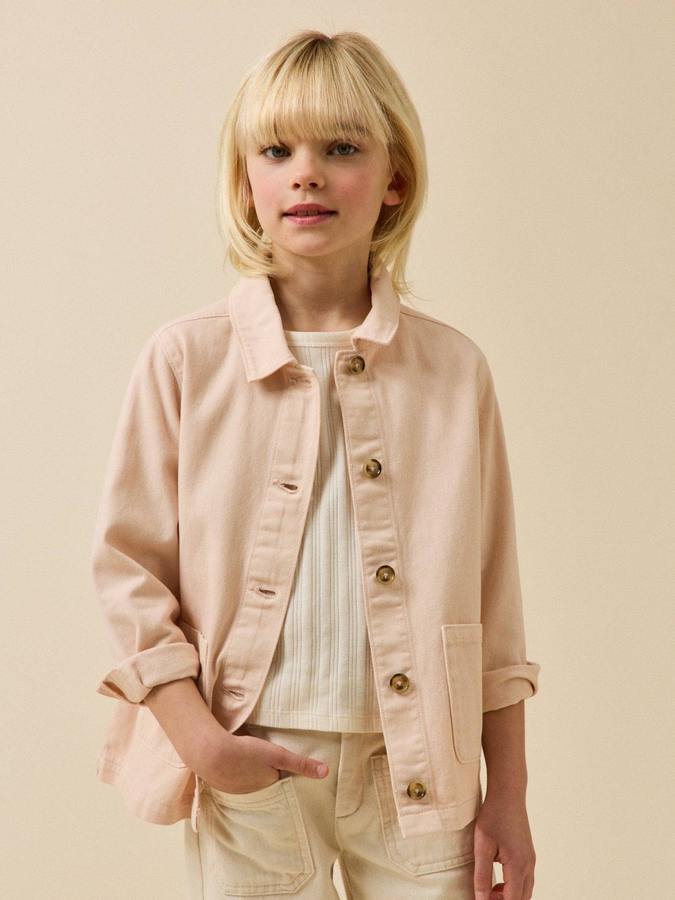 Veste Worker En Denim Nude