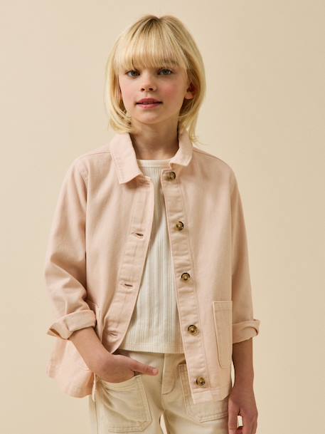Fille-Veste worker fille en denim