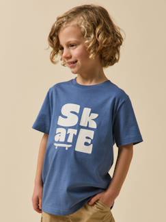 T-shirt imprimé garçon - coton biologique  - vertbaudet enfant
