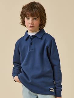 -Sweat-polo garçon - coton biologique