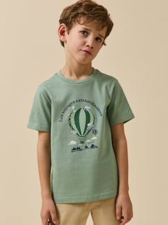 T-shirt enfant collection jules verne - coton biologique  - vertbaudet enfant