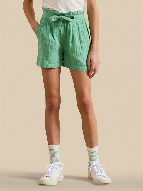 Short  en gaze de coton biologique  - vertbaudet enfant