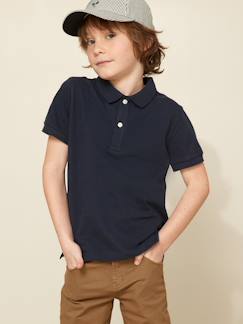 Garçon-T-shirt, polo, sous-pull-Polo garçon en coton bio