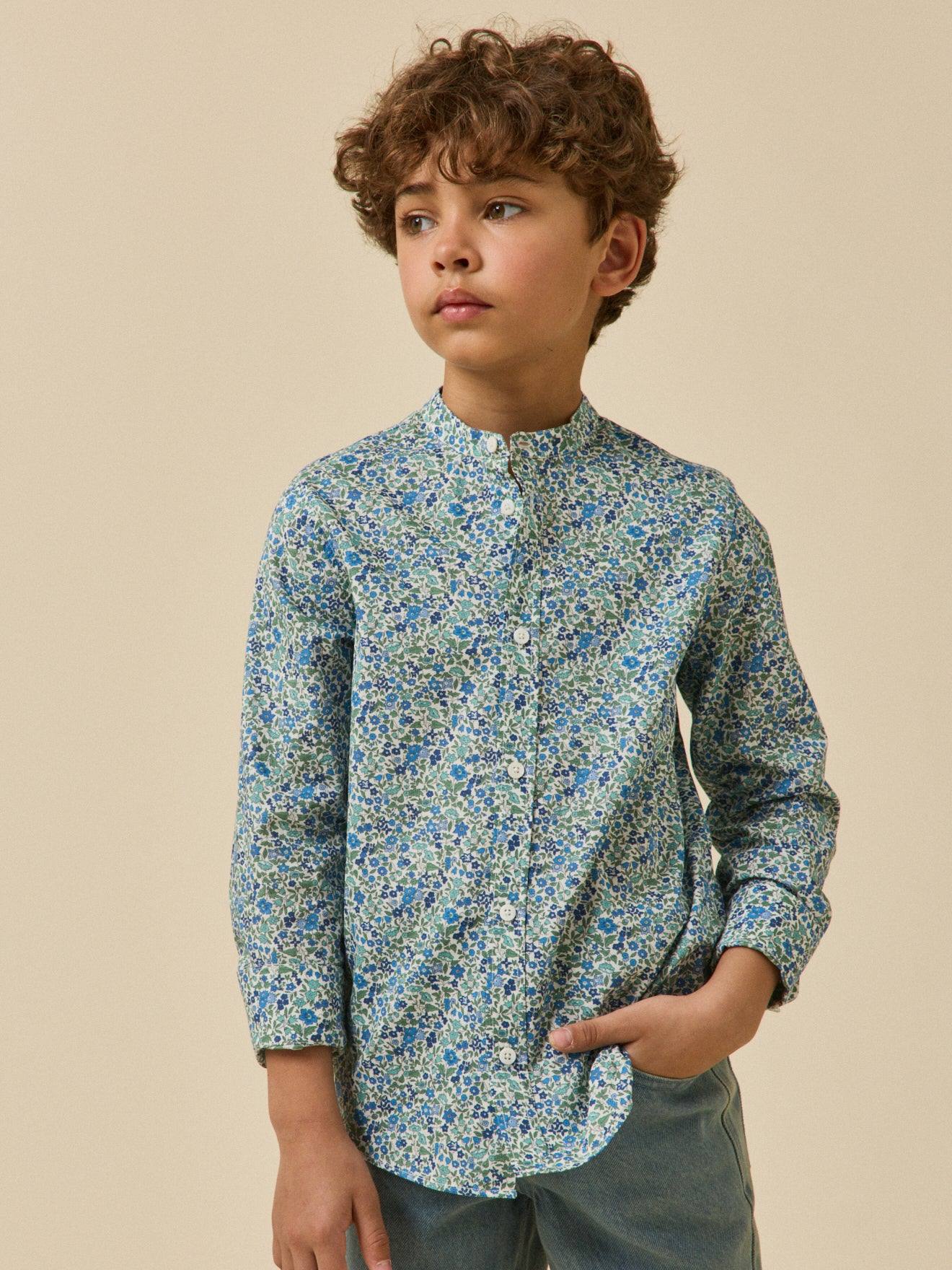 Chemise En Tissu Liberty - Collection Fêtes Et Mariages Liberty Ava