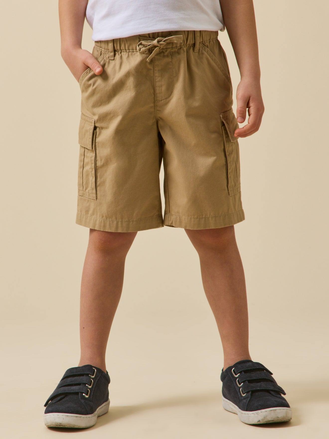 Bermuda Battle Garçon Beige Bermuda Battle Garçon Beige