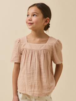 -Chemise en gaze fille - coton biologique