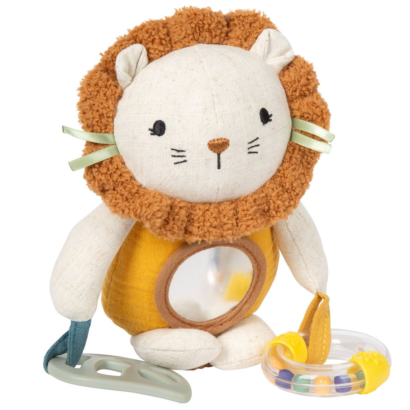 Jouet Pour Bébé À Suspendre Little Lion Jaune (Small Foot) - Image 1