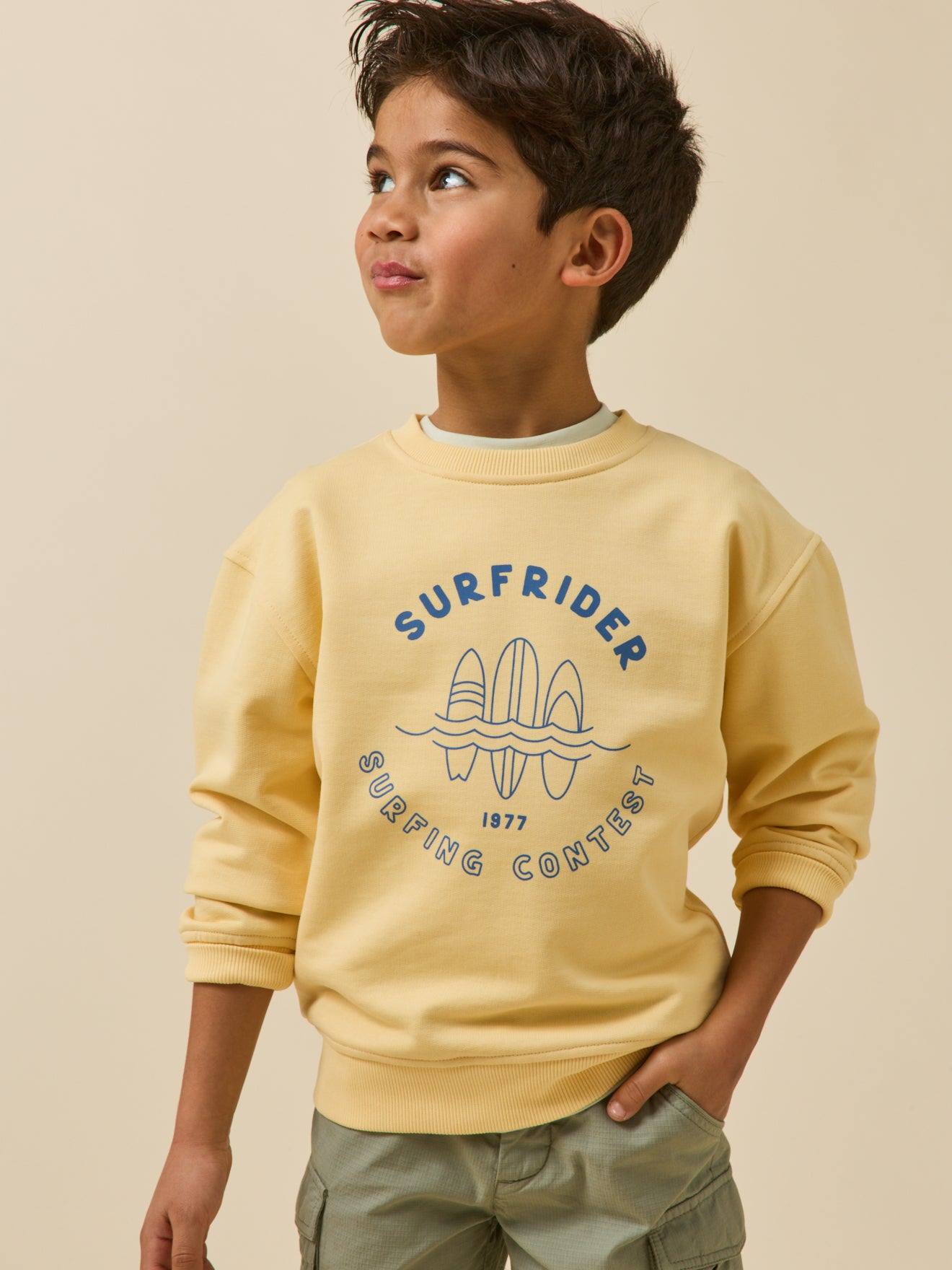 Sweat Surf Garon - Coton Biologique Sun 24 €