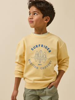 Sweat surf garçon - coton biologique  - vertbaudet enfant
