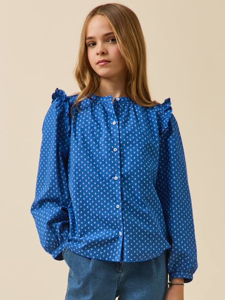 Blouse imprimée  - collection junior  - vertbaudet enfant