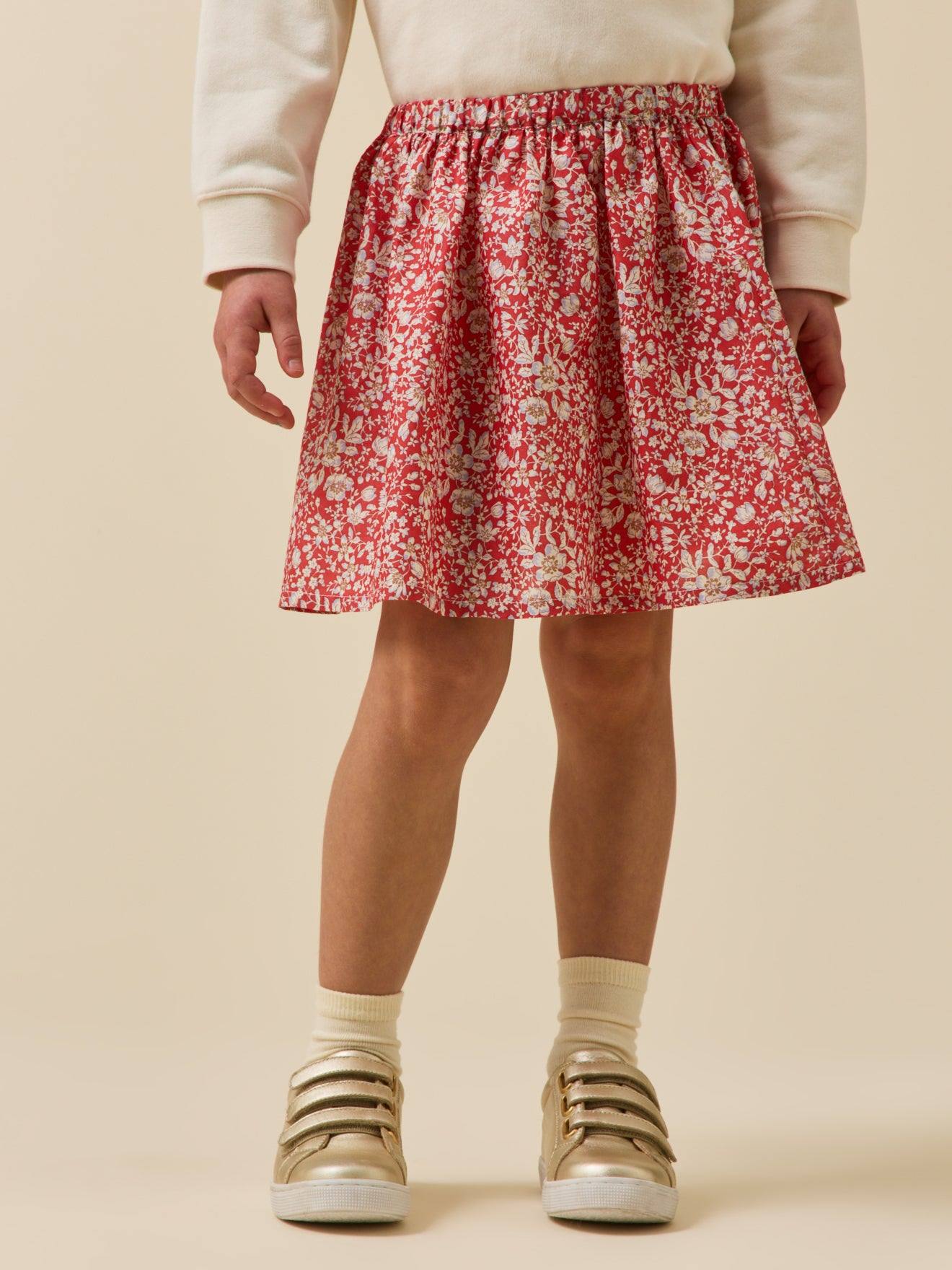 Jupe En Tissu Liberty Fille Liberty Lizzy