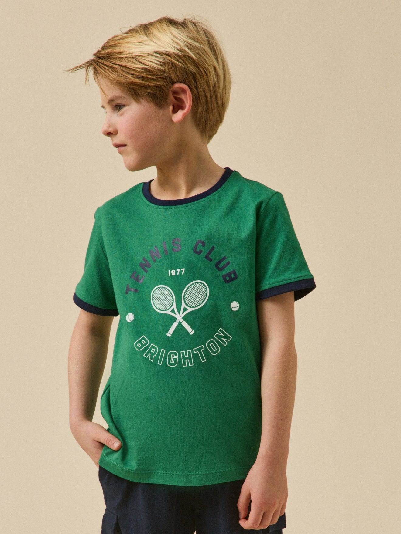 T-shirt Imprim Garon - Coton Biologique Menthe 13 €
