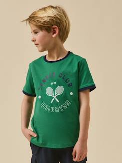 T-shirt imprimé garçon - coton biologique  - vertbaudet enfant