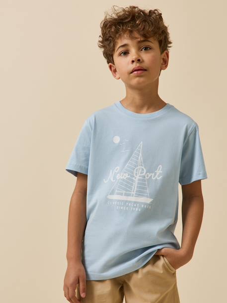 Garçon-T-shirt imprimé garçon - coton biologique