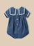 Barboteuse marin bébé Denim bleu 3 - vertbaudet enfant 