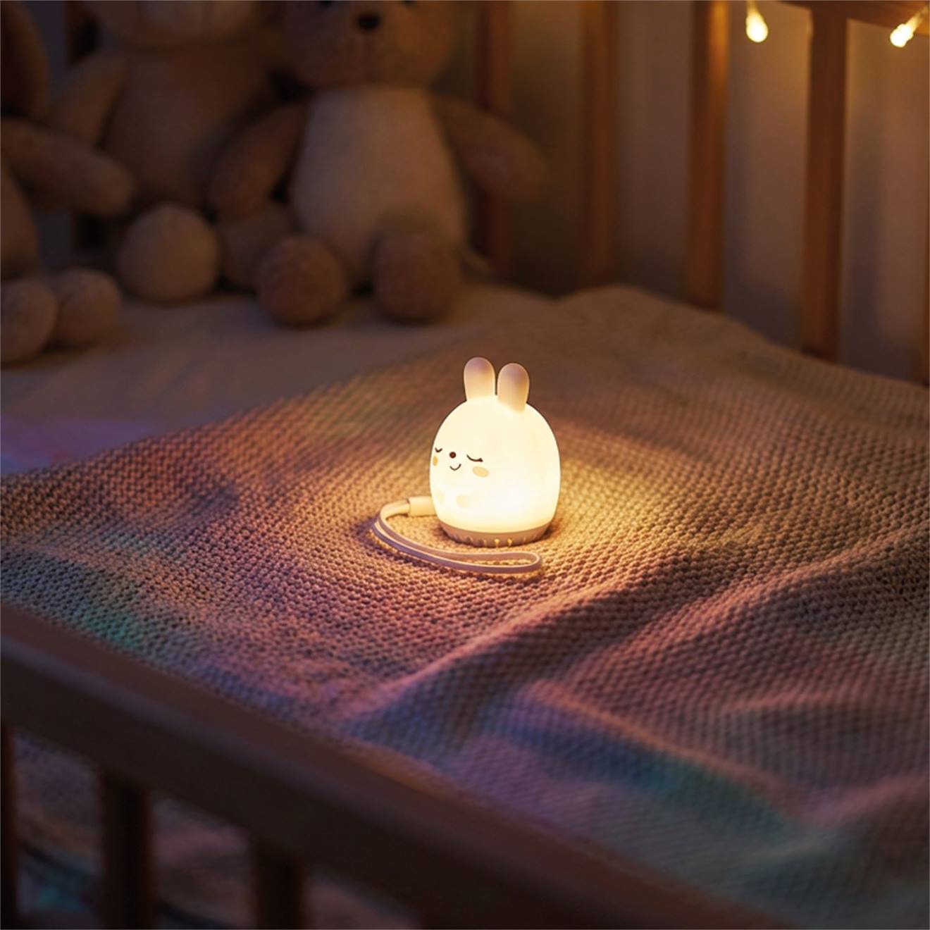 Mini Veilleuse Bruit Blanc Calinou Blanc (Ulysse) - Image 1
