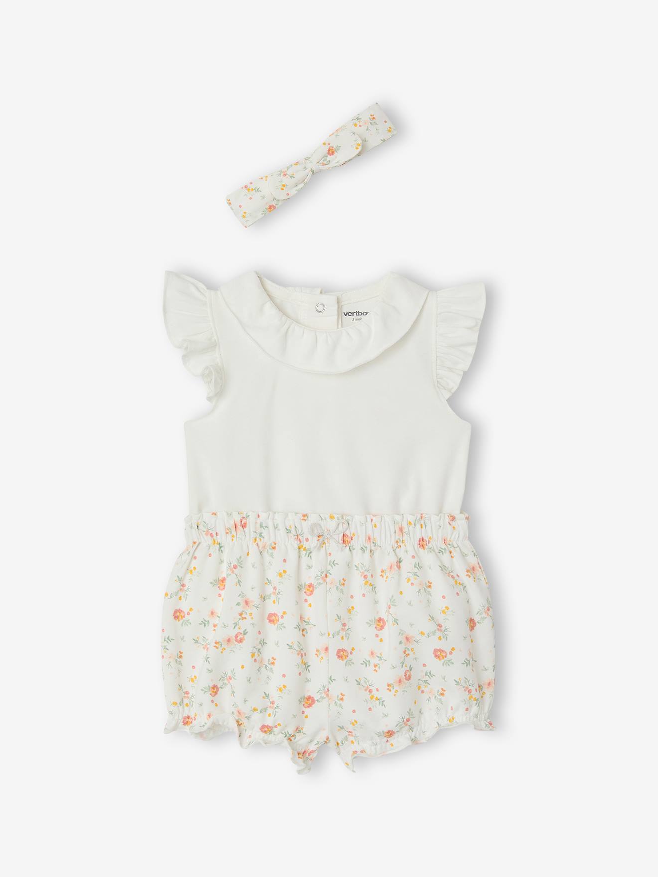 Ensemble body short bandeau cru 14 €