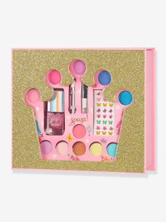 Jouet-Jeux d'imitation-Déguisements-Boîte couronne de maquillage