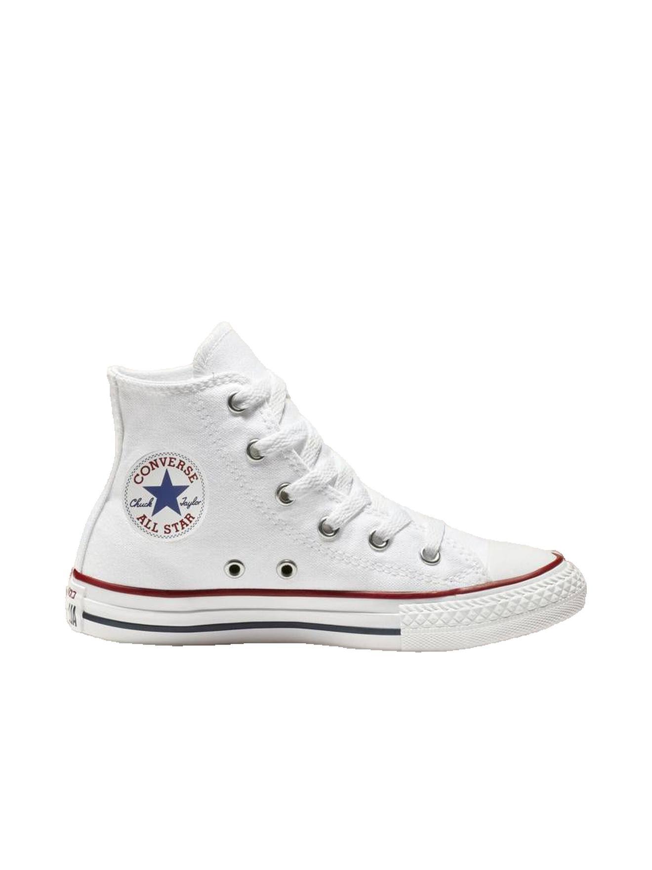 Basket Trainer Chuck Taylor All Star High Unisexe Junior Confort Classique Blanc 44 €