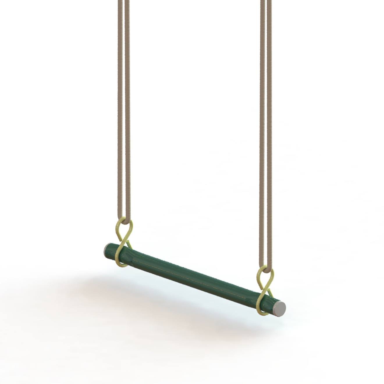 Trapèze Métal Pour Portique Balançoire 3 M - 3,5 M Pour Enfants Vert