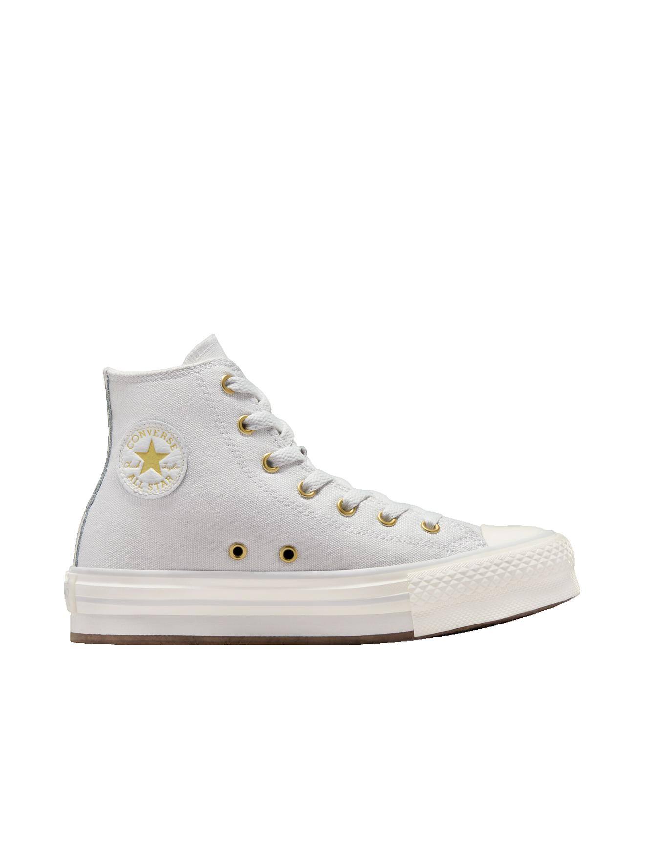 Basket lifestyle chuck taylor all star confort et style urbain junior femme gris