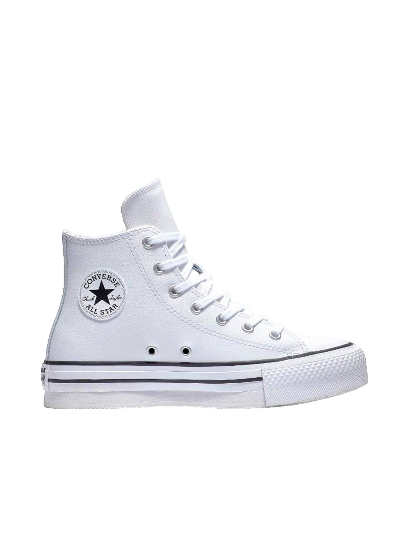 Basket All Star Eva Lift Modèle A02486c Blanc – Confort Et Style Junior Blanc