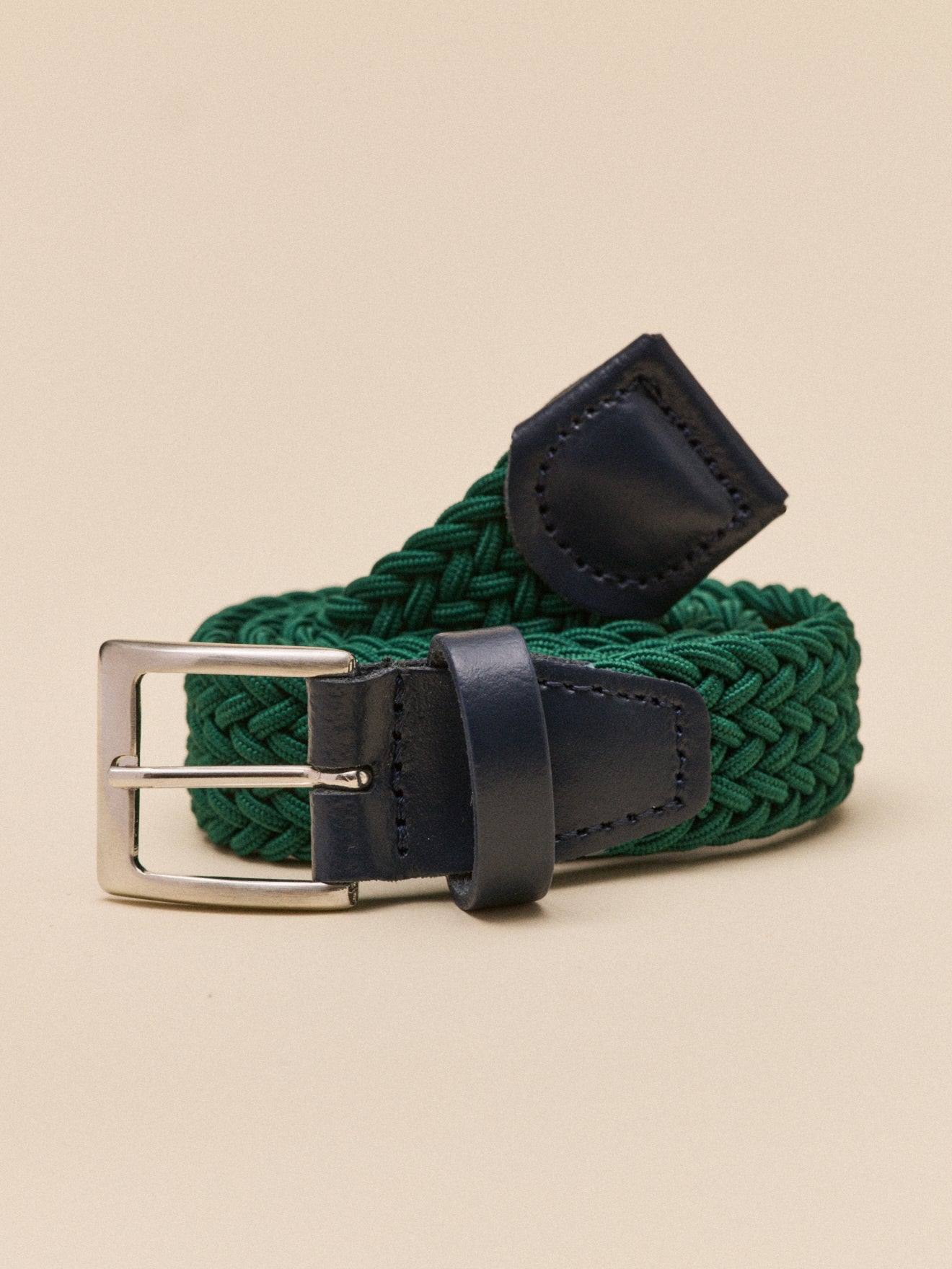Ceinture Tressée Garçon Vert Sapin Ceinture Tressée Garçon Vert Sapin