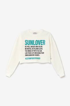 Sweat-shirt ginogi  - vertbaudet enfant
