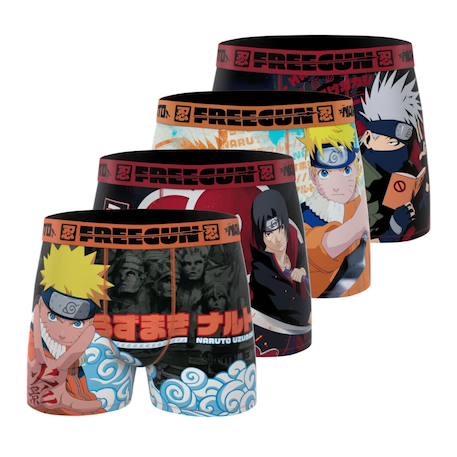 Lot de 4 boxers Garçon naruto classic  - vertbaudet enfant