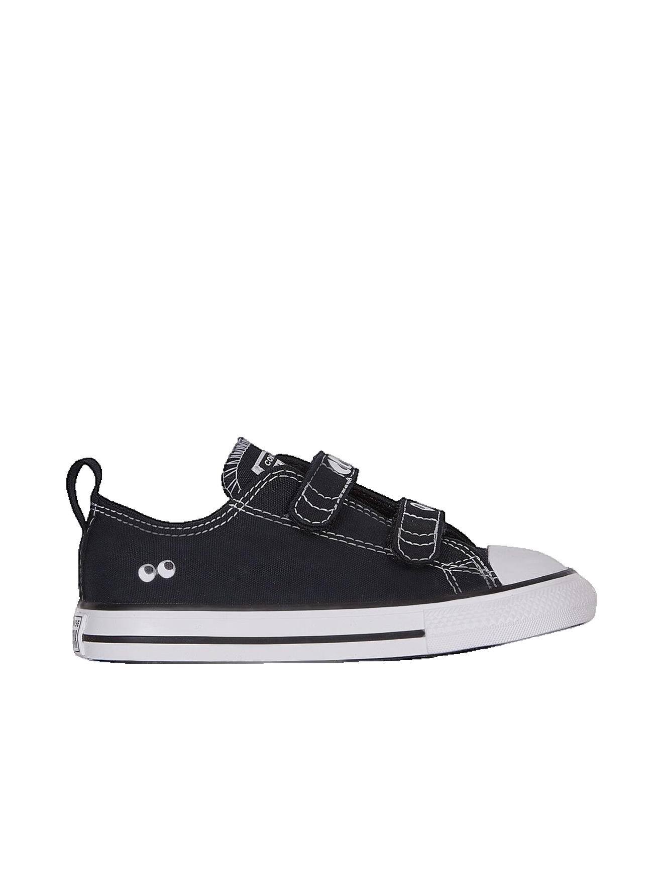 Basket Basse En Toile Chuck Taylor All Star Eyes Easy-on Low Top Confort Et Facilité D'enfilage Bébé Noir