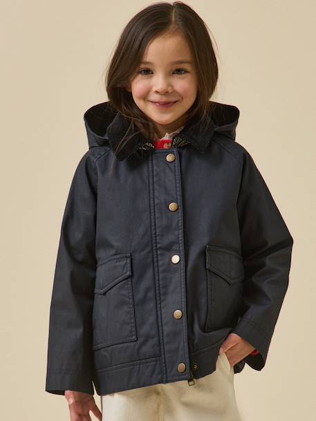 Veste en coton enduit - collection junior  - vertbaudet enfant