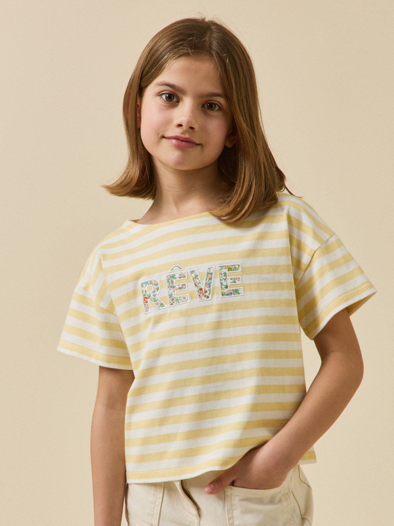 T-shirt Message Fille - Collection Junior Liberty Nazanin 20 €