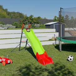 Jouet-Jeux de plein air-Jeux de plage-Tentes anti UV-Toboggan halvar 2,63 m. 3-12 ans. Pour enfants