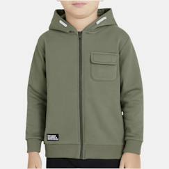Veste sweat à capuche garçon imprimée  - vertbaudet enfant