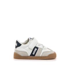 Sneakers garçon synthétique lacets- fermeture adhésive barefoot  - vertbaudet enfant