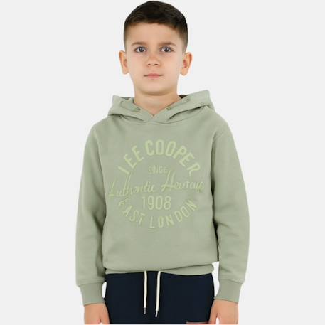 Sweat à capuche garçon imprimé  - vertbaudet enfant