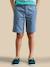 Bermuda chino garçon Army+Bleu froid+Indigo+Menthe+Outremer 3 - vertbaudet enfant 