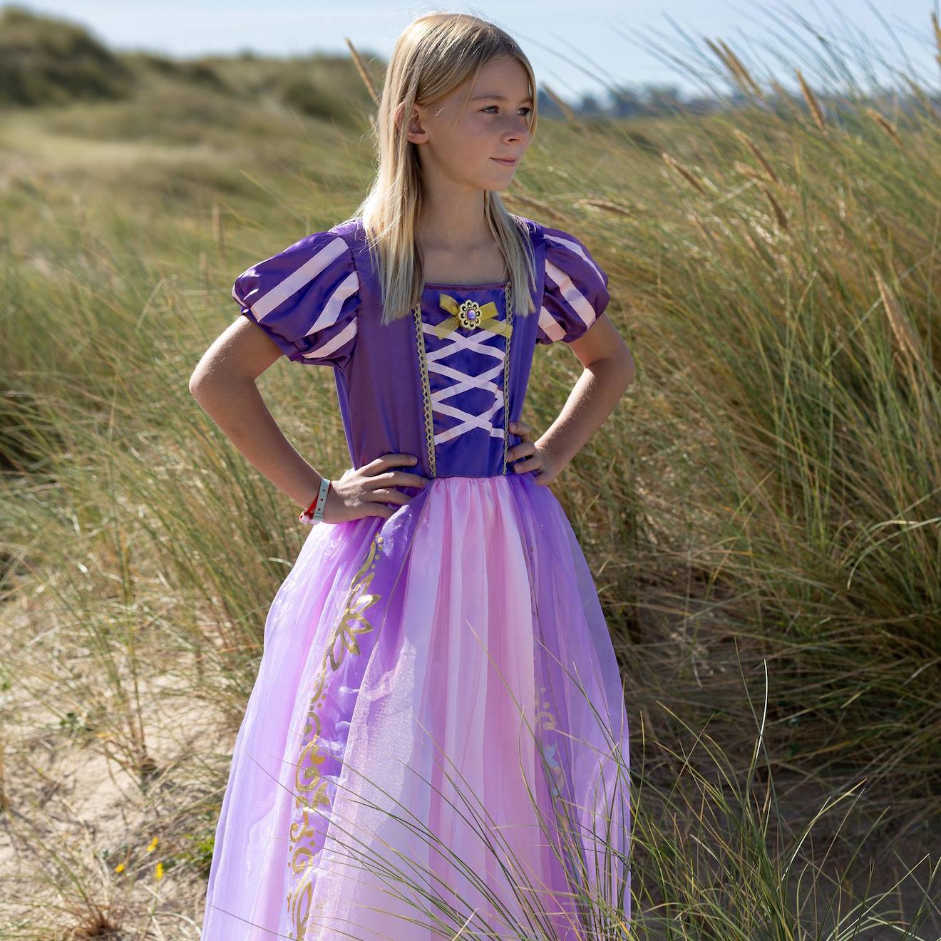 Déguisement Enfant – Robe De Princesse Romane Violet