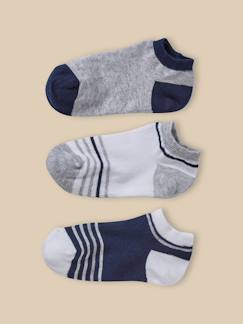 -Socquettes sport par lot de 3 garçon