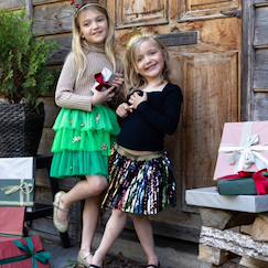 Jouet-Déguisement enfant jupe tutu noël